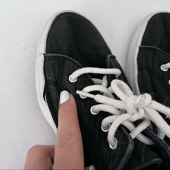 FINAL SALE Old School Vintage Canvas KEDS Black Sneakers - Picture 7 of 7